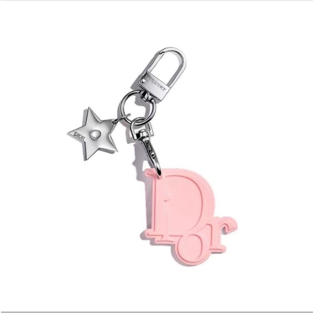 Dior Pink Keychain Charm - Picture 2 of 8